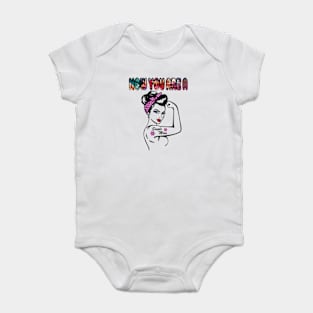 Now-You-A-Single-Mom Baby Bodysuit